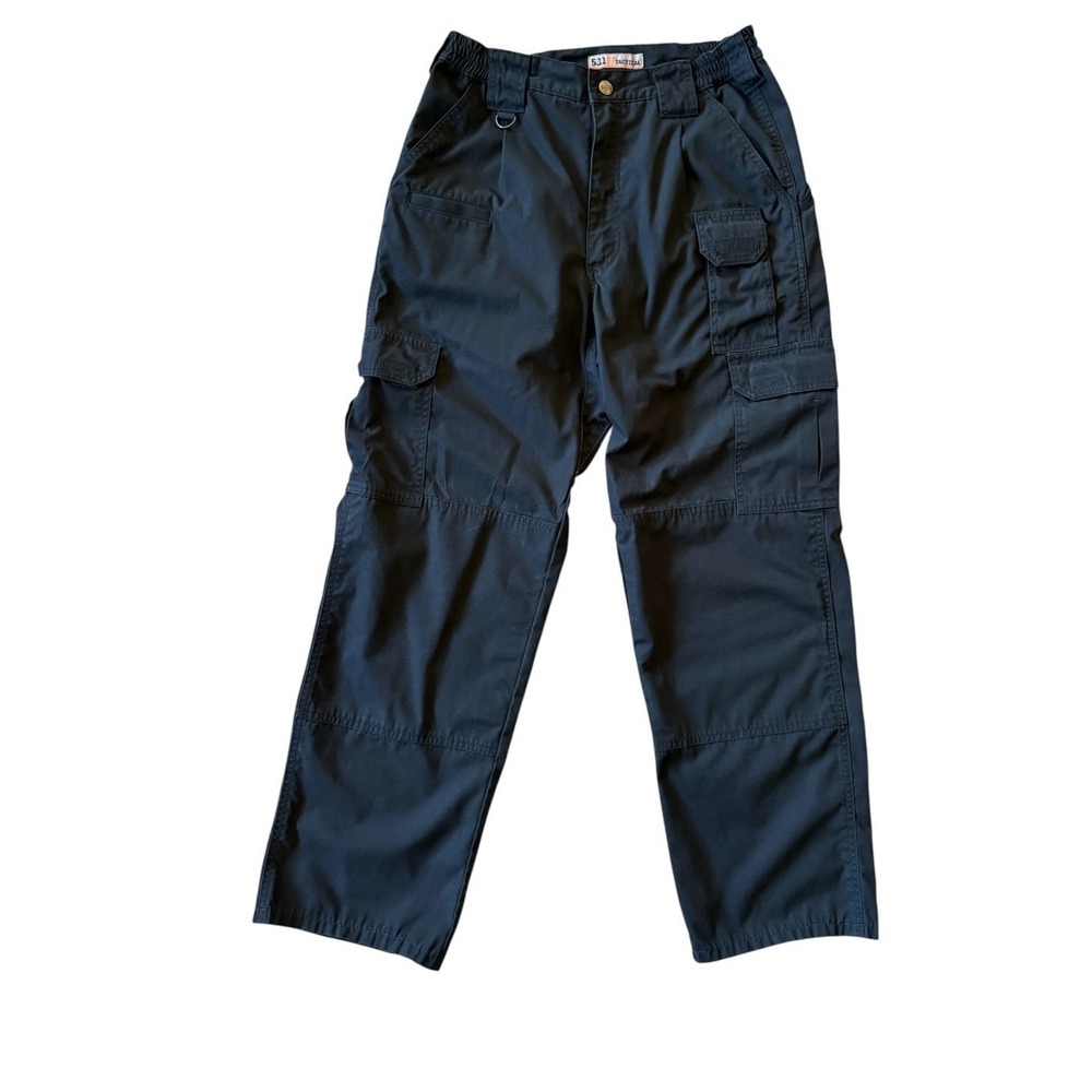 5.11 Tactical Taclite Pro Cargo Pants Black 30x32(Fits 30x30)Ripstop Workwear